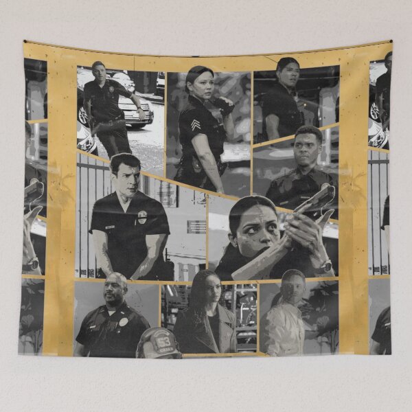 Item preview, The Rookie Cast Season Poster Collage designed and sold by tracynguyen23.