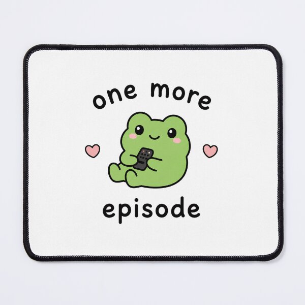 Item preview, One More Episode Frog designed and sold by marketkmarket.