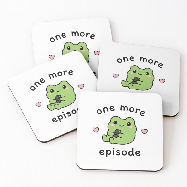 Item preview, One More Episode Frog designed and sold by marketkmarket.