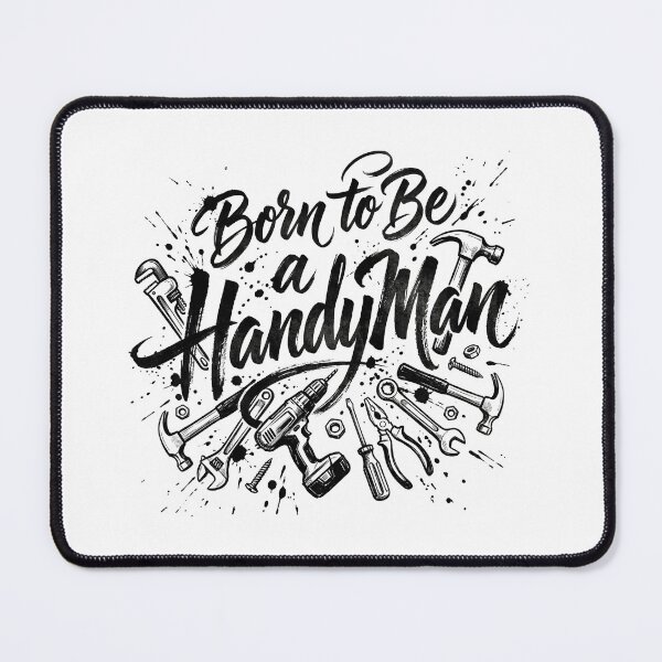 Item preview, Born to Be a HANDYMAN designed and sold by Birdie and Flynn.