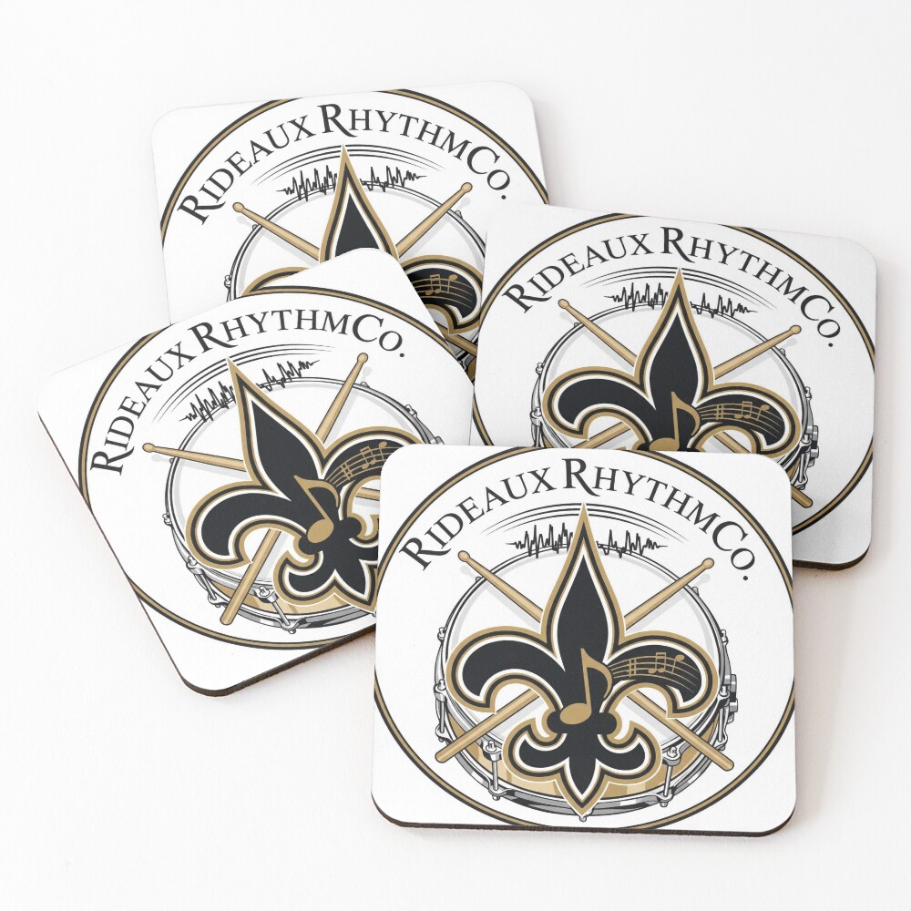 Item preview, Coasters (Set of 4) designed and sold by RideauxRhythmCo.