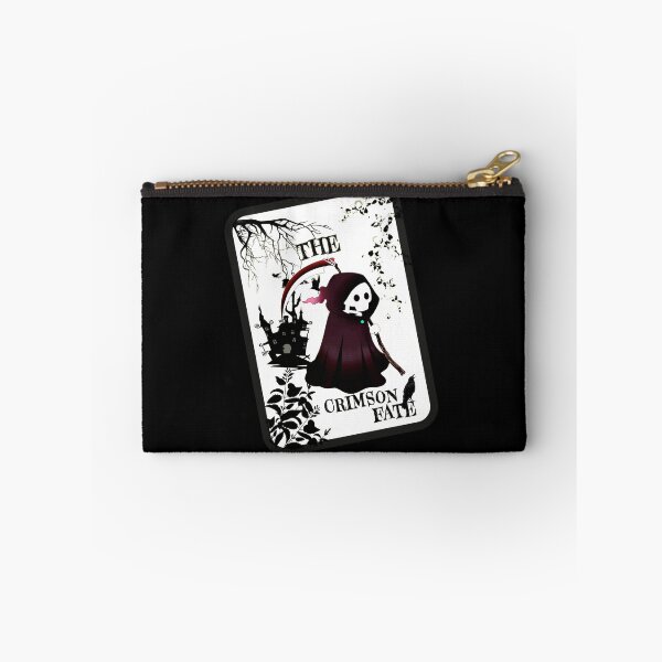 Item preview, The Crimson Fate Grim Reaper Tarot Card  designed and sold by StyleBloomes.