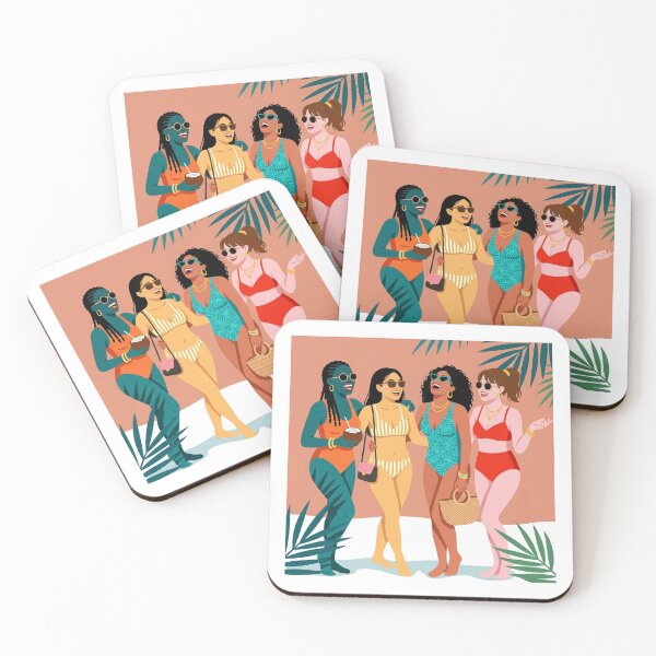 Item preview, Maldives Girls Squad Tropical Beach Vacation designed and sold by DuckOddity.