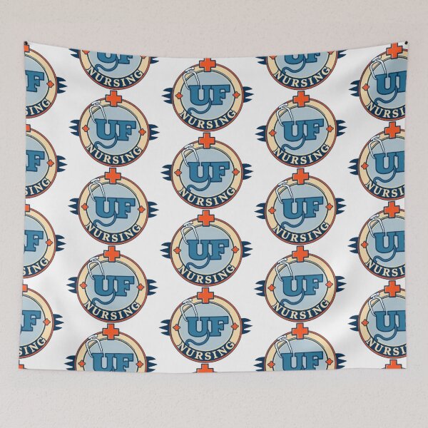 Item preview, UF Nursing Stethoscope Logo | Modern Nurse Pride Graphic designed and sold by MystiColo.