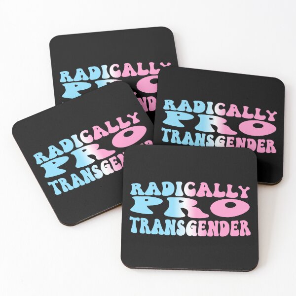Item preview, Radically Pro Transgender Groovy designed and sold by coffeepolicy.