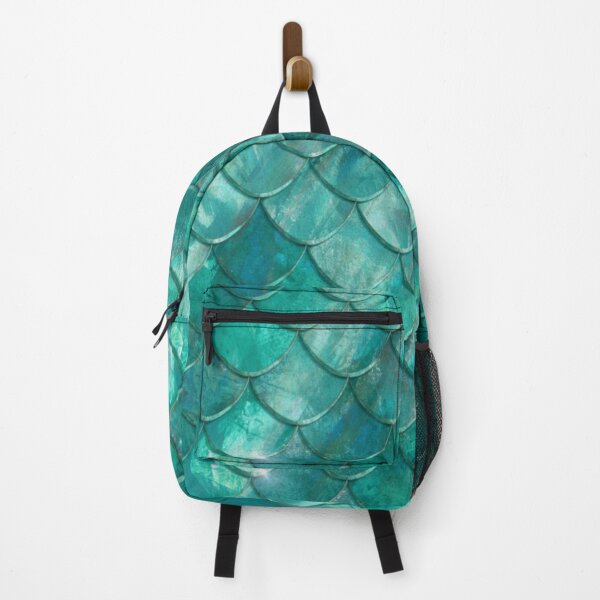 Item preview, Shiny Ocean Green Mermaid Print designed and sold by SeaStarMermaids.
