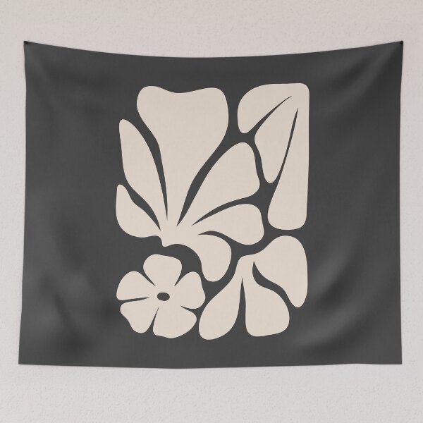 Item preview, Dark Moody Abstract Floral designed and sold by NicoleYoungStudio.