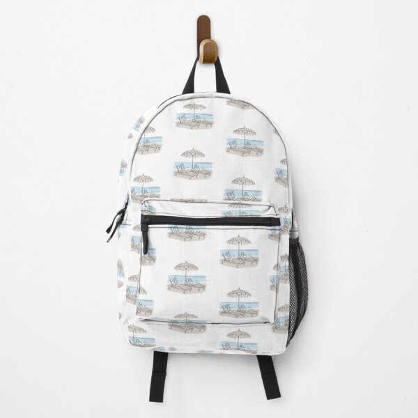Item preview, Minimalist Maldives Beach Luxury Line Art designed and sold by DuckOddity.