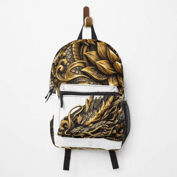 Item preview, Golden Dragon Lotus Mandala Emblem designed and sold by Dresut.
