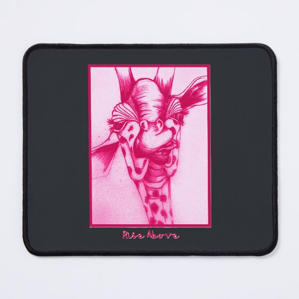 Item preview, Pink Giraffe in Pen designed and sold by ArtistsAtticWI.