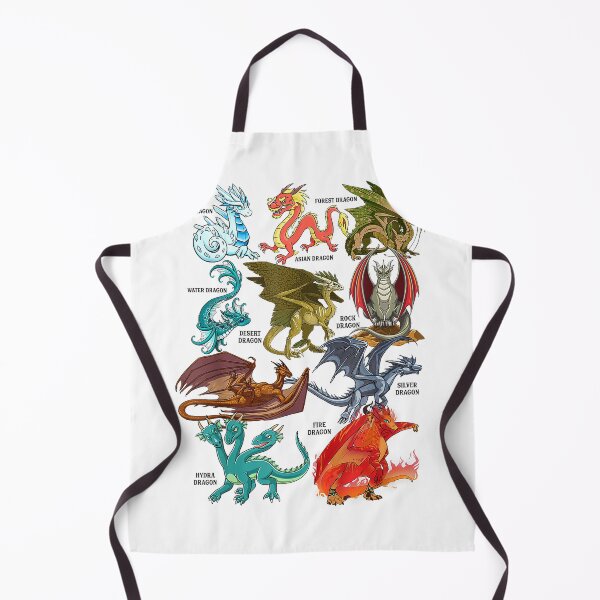 Item preview, Awesome Dragon Lovers Types of Dragons T-Shirt designed and sold by RKdrawings.