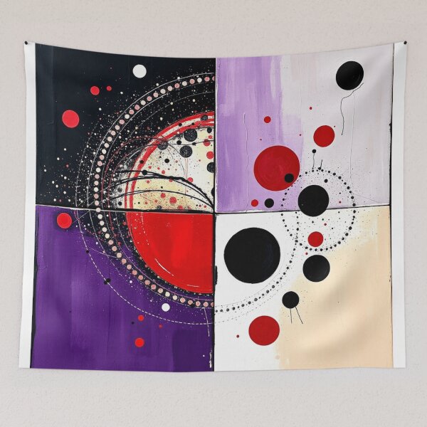 Item preview, infinite circles colorful geometric abstract design designed and sold by SmashingDeals.