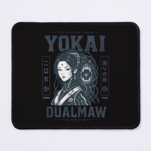 Item preview, Futuristic Futakuchi-onna DualMaw Cyber Yokai designed and sold by CoolCrazyQuirky.