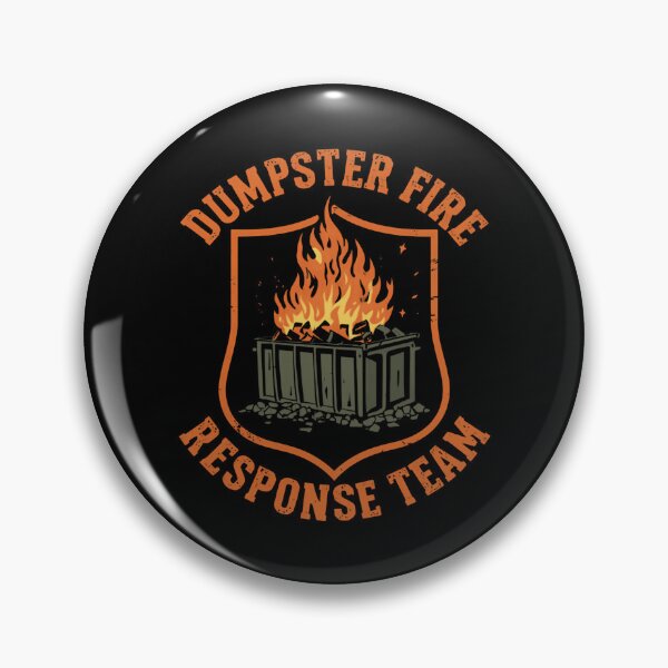 Item preview, Dumpster Fire Response Team Sarcastic Workplace Humor Coworker designed and sold by HumansStuck12.