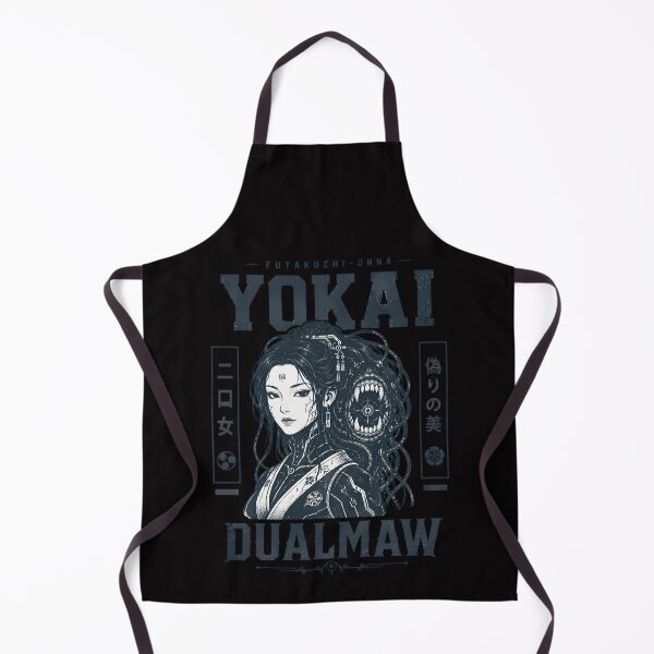 Item preview, Futuristic Futakuchi-onna DualMaw Cyber Yokai designed and sold by CoolCrazyQuirky.