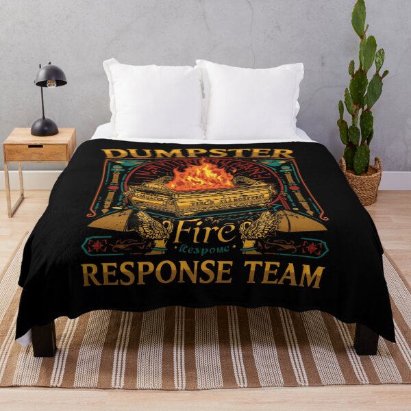 Item preview, Dumpster Fire Response Team Sarcasm Humor Work Coworker Gift designed and sold by HumansStuck12.