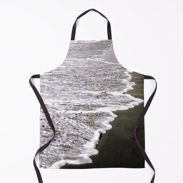 Item preview, Breathtaking Bubbly Beach Surf Black White Art Photo   designed and sold by DEC02.