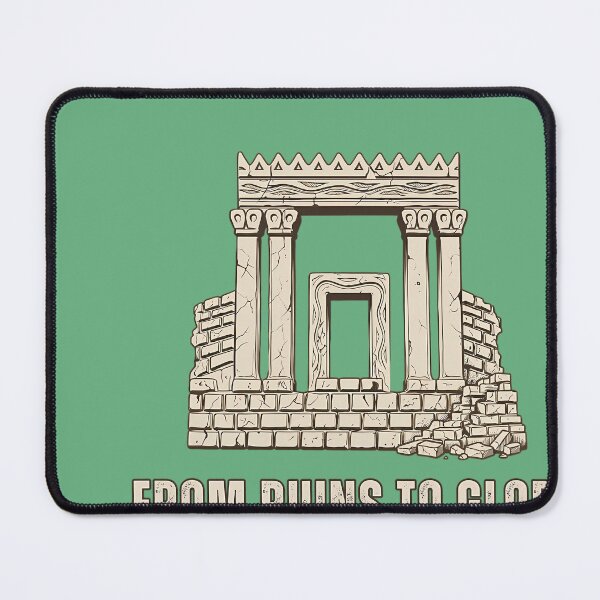 Item preview, Jerusalem Temple Beit Hamikdash From Ruins to Glory designed and sold by MacosLucia.