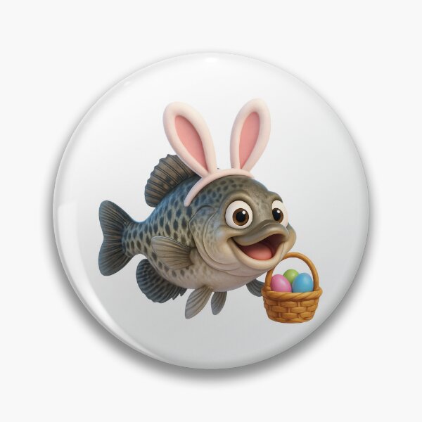 Item preview, Easter Crappie designed and sold by Sillytoe.