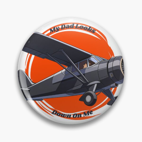 Item preview, My Dad Looks Down On Me — Funny Pilot Dad Gift designed and sold by monolithstudio.