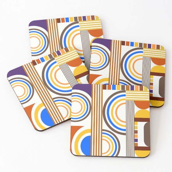 Item preview, Mid-Century Modern Bauhaus Geometric Retro Design designed and sold by DEC02.