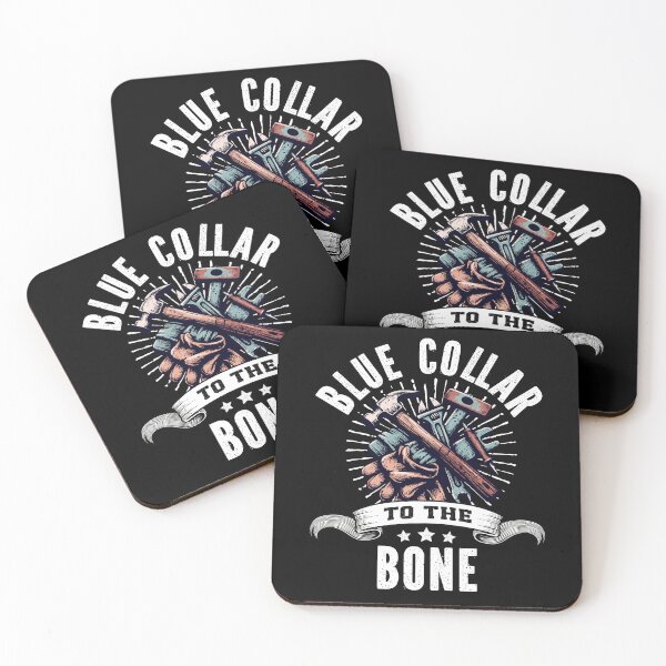 Item preview, Blue Collar To The Bone Gift for Men Blue Collar Worker Pride designed and sold by Say It With Ink.