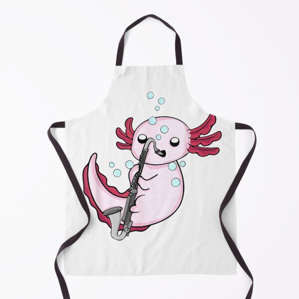 Item preview, Bass Clarinet Player Kids Axolotl Music Lover Bass Clarinet T-Shirt designed and sold by kevincuellar.