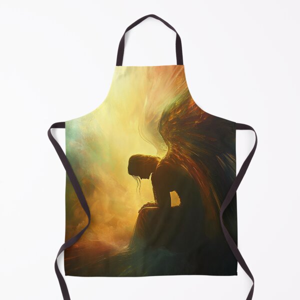 Item preview, Vibrant praying angel with wings designed and sold by dcrc.