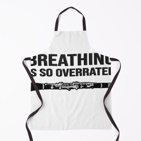 Item preview, Breathing is so Overrated - Marching Band, Funny Clarinet T-Shirt designed and sold by KTY-NUSS.