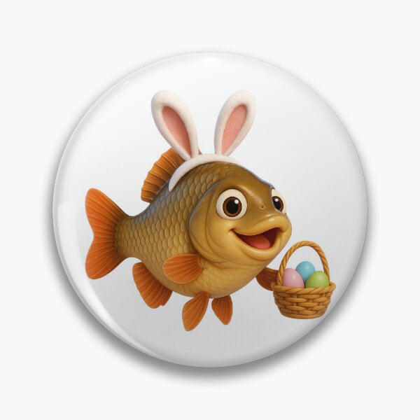Item preview, Easter Crucian Carp designed and sold by Sillytoe.