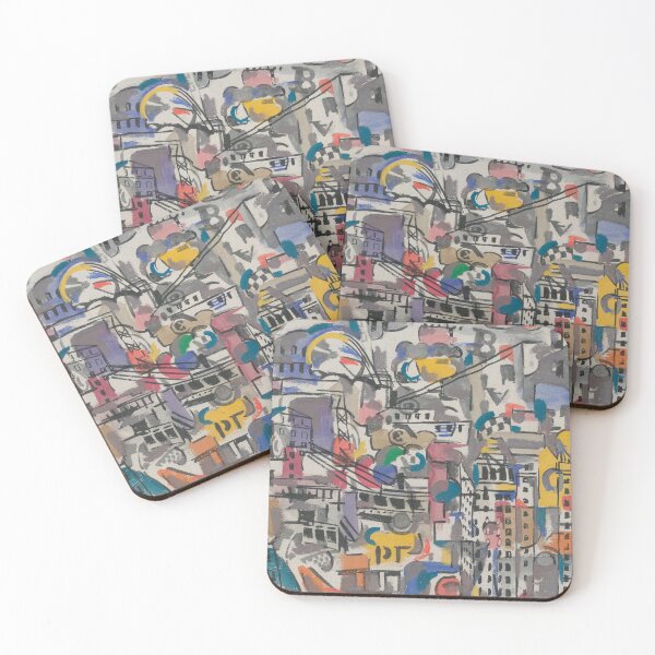 Item preview, CARTOON CITY designed and sold by THE GOOD FIND.