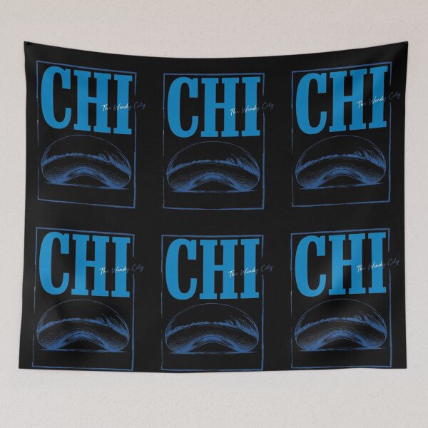 Item preview, Chicago The Windy City Minimalist Art Design designed and sold by BoringClothes .