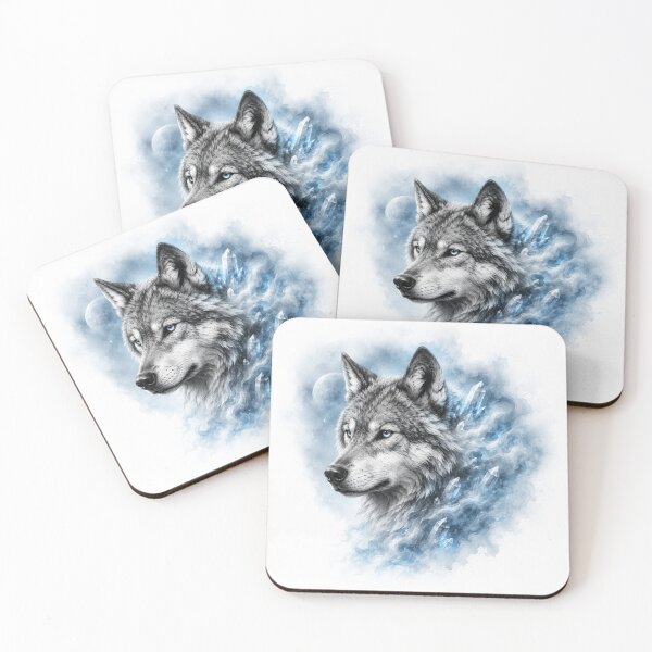 Item preview, Frozen Spirit Wolf designed and sold by WildBen.
