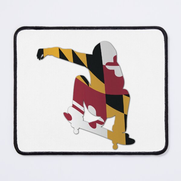Item preview, Maryland skateboarding  designed and sold by BondWorksArt.