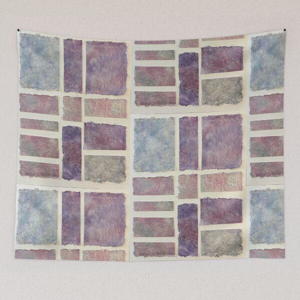 Item preview, Purple, Pink & Gray Pieces  designed and sold by Painted Magic Studio.