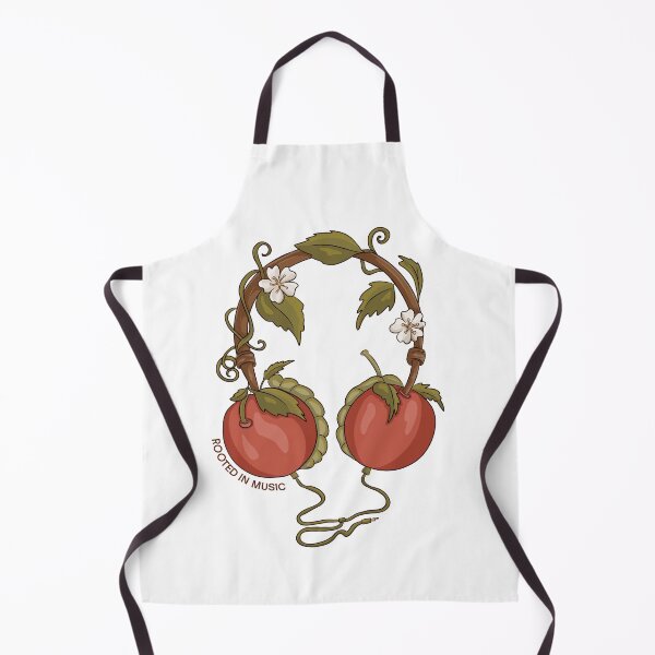 Item preview, Cherry Headphones Botanical | Rooted in Music | Cottagecore Floral Art designed and sold by Zymetryart.