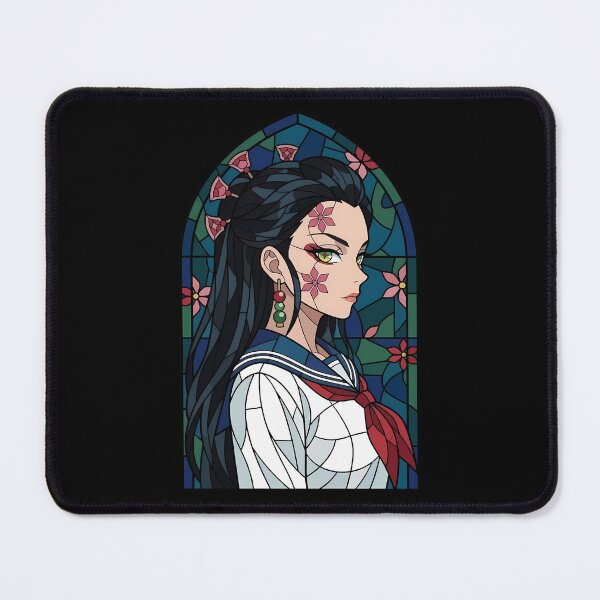 Item preview, Daki Demon Slayer School Uniform Stained Glass designed and sold by mildaclairmo.