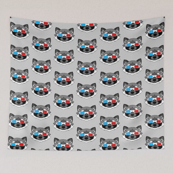 Item preview, Raccoon Logo (Full Art) designed and sold by DevinCoonsMerch.