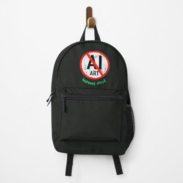 Item preview, No AI Symbol - Humans First designed and sold by Frank J. Art.
