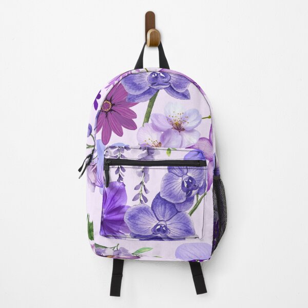 Item preview, Violet Floral Pattern designed and sold by Palette & Hue.