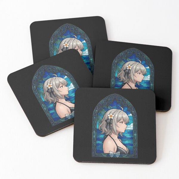 Item preview, Lily Spy Classroom Stained Glass Moonlit Ocean designed and sold by mildaclairmo.