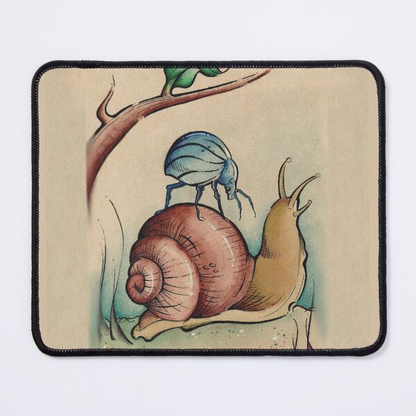 Item preview, It Rode on the Back of a Snail designed and sold by WhaleAndAphid.