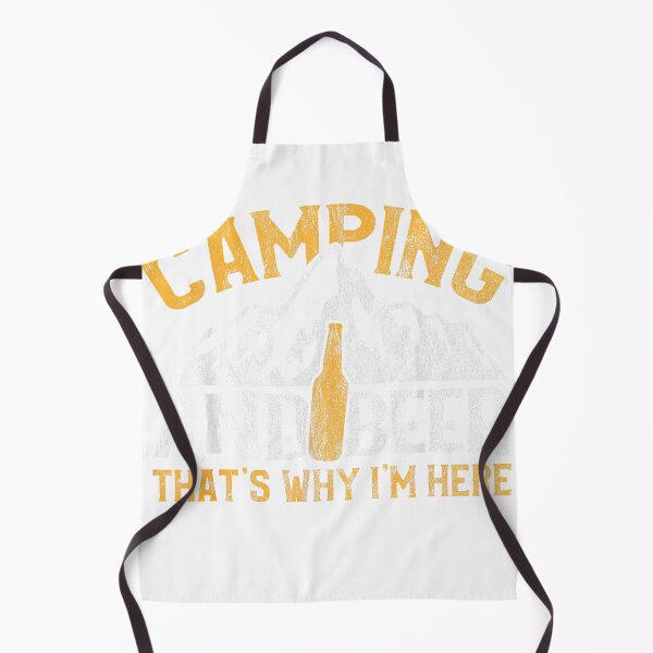 Item preview, Camping and Drinking Shirt Camping and Beer Why I'm Here Tee T-Shirt designed and sold by RKdrawings.