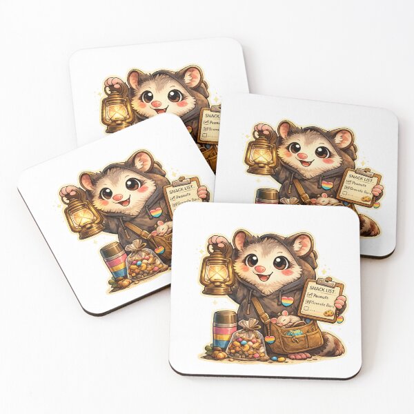 Item preview, Pan Pride Trail Guide Possum designed and sold by Candlelit Catastrophes.