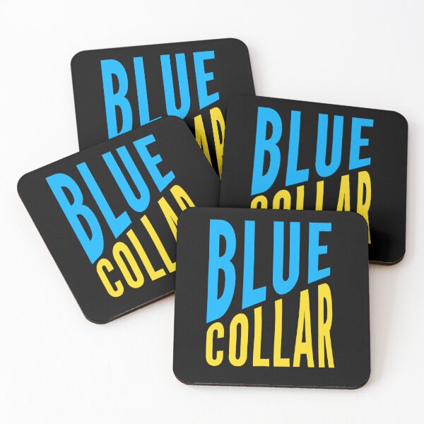 Item preview, Blue Collar Gift for Men Bold Trades Worker Pride Design designed and sold by Say It With Ink.
