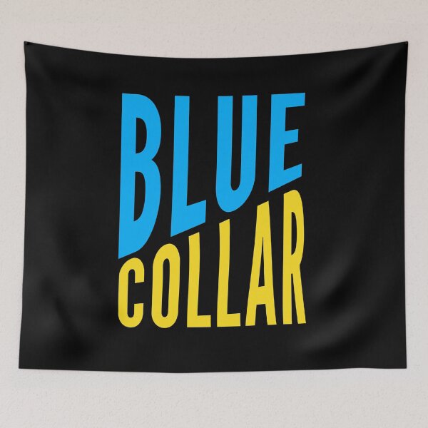 Item preview, Blue Collar Gift for Men Bold Trades Worker Pride Design designed and sold by Say It With Ink.