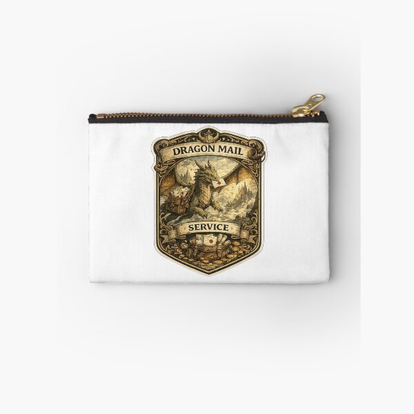 Item preview, Dragon Mail Service | Fantasy Postal Dragon | Magical Messenger Guild Design designed and sold by MrDev.