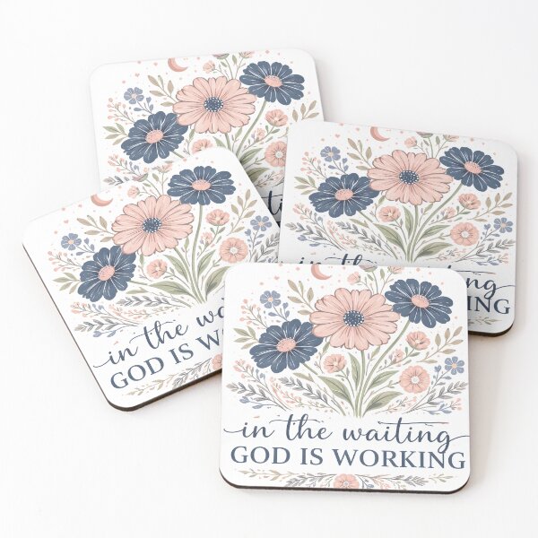 Item preview, In the waiting, God is working! designed and sold by fribabywonder.