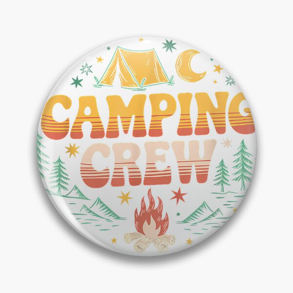 Item preview, Camping Crew Family Matching Group Friends Men Women Kid T-Shirt designed and sold by gidget-gadget.