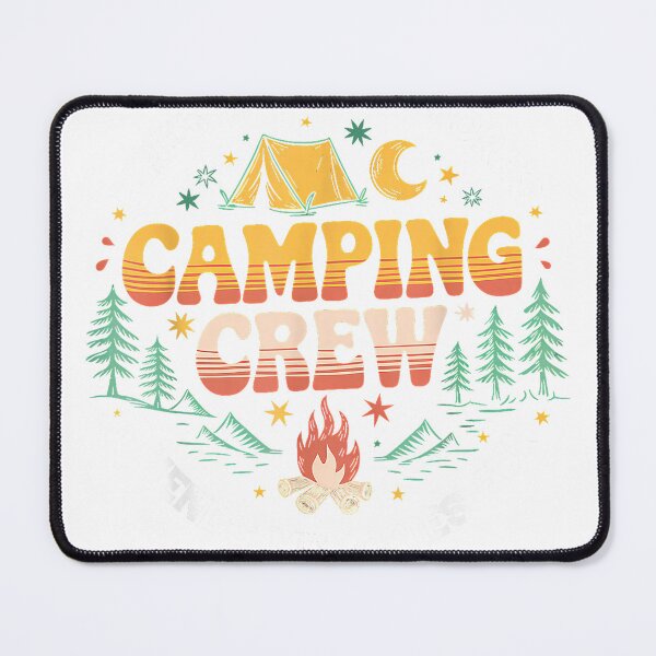 Item preview, Camping Crew Family Matching Group Friends Men Women Kid T-Shirt designed and sold by gidget-gadget.